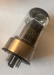 Nos Sylvania 6AS7GA Metal Base Double Getter Black Plates Power Tube. Fixed Price $60.00.