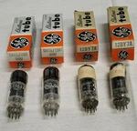 Ge 12BY7A 12BV7 12DQ7 Electron Vacuum Audio Radio Tube Quad. Fixed Price $41.84.