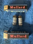 Pair Of Mullard EF89 6DA6 Vintage New But Never Used Vacuum Tubes See Below. Fixed Price $42.50.