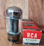 Rca 5Y4 Ga Vacuum Tube + Original Box Tested Strong. Fixed Price $12.50.