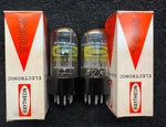 2 Nos Nib Matched Raytheon 6SN7GTB Audio Tubes Japan. Fixed Price $79.00.