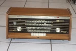 Vintage Working Table Top Stereo W/ Tuning Eye Philips B5X43A Made Holland. Fixed Price $235.00.