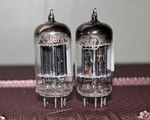 Tung Sol Jtl 5687 E182CC Tight Match Pair Black Plate D Getr Test Nos 1956. Fixed Price $69.95.