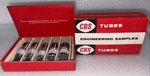 5- Cbs 6CG7 6FQ7 Engineering Sample Tubes 3X Black Plate O-getter Nos Rare. Fixed Price $200.00.
