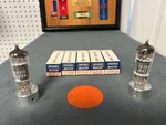 Sleeve Of Channel Master 6AW8A Tubes Japan Mullard Tooling- Pics For Scores. Fixed Price $29.50.