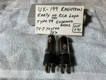 Antique Vacuum Tubes UX-199 Type Radiotron Rare 299 Detector Amplifier 70%. Fixed Price $107.99.