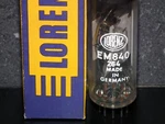 EM840 Lorenz Rare Tuning Eye Tube Indicator Nos Nib Sel Stuttgart. Fixed Price $49.50.