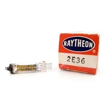 1 X 2E36 Raytheon Tube. Nos/nib. CB302. Fixed Price $15.72.