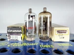 Pair Sylvania And Ge (label Zenith) 6LB6 6JC6C Tested Like Nos Tube. Fixed Price $58.45.