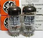 Nos Nib Matched Pair Ge Star 5751 12AX7 Tubes Phono Quality Noise Levels!. Fixed Price $89.00.