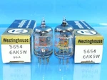 Westinghouse 5654 6AK5 Tube 1950S Nothing Better Sounding Nos Nib. Fixed Price $19.88.