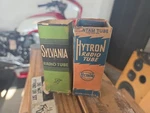 Two (2) 1LE3 Nos Hytron Sylvania Loctal Vacuum Tubes Valve Zenith Transoceanic. Fixed Price $31.00.