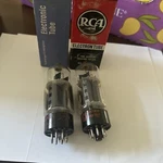 Pair 6DQ5 Nos Radio Audio Amplifier Vacuum Tubes Sylvania And Rca Strong. Fixed Price $21.75.