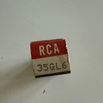 Vintage Rca Vacuum Tube 35GL6 Original Box Nos. Fixed Price $20.00.