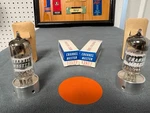 Matched Pair Of Channel Master 12AT7 Tubes -nos Nib Amplitrex Tested. Fixed Price $49.50.