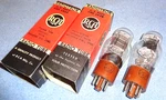 Nos Rca U.s.n. Crc 1626 Vacuum Tubes 1943 Vintage Triodes For Darling Amps. Fixed Price $100.00.