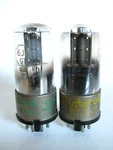 Matched 1950-52 Sylvania/moto 6J5GT Tubes Hickok TV7B Tests 85, 92, MIN:50. Fixed Price $45.95.