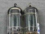 (2) Rca 12AX7 ECC83 Tubes Long Gray Plates Halo Getters Tests Nos Amplitrex. Fixed Price $79.99.