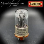 6J5 Gt Raytheon Vintage Tube Black Plates Metal Base Amp Organ Radio Nos. Fixed Price $29.11.