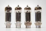 4 - General Electric 6CG7 Black Plate Vacuum Tubes / KT3. Fixed Price $89.95.