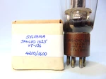 Vacuum Tube Sylvania VT-136 Jan Chs 1625 Hickok Tested 4200/3600 Nos Testing. Fixed Price $12.99.