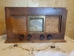 Vintage Mcm Hallicrafters Echophone Multi Band Aircraft Radio Vacuum Tube. Fixed Price $95.00.