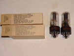 JAN-CLRV-12SX7GT (12SN7GT) Ge Tube*nib*nos*super Strong Matched PAIR*#R4. Fixed Price $125.00.