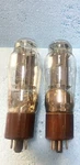 Mullard GZ33 Brown Base Getter Nos Testing Matched Pair. Fixed Price $408.65.
