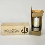 (1) Tested 1942 WW2 Sylvania Chs 1201 Tube With U.s. Navy Anchor Box Loctal. Fixed Price $14.95.