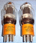 Sylvania Jan Chs 1625 VT-136 Vacuum Tubes For ARC5 Tcs ART-13 DX-100 Radios. Fixed Price $20.00.