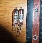 2 Strong Sylvania 5840 Subminiature Tubes. Fixed Price $14.99.