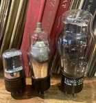 Tung-sol Nos 46 + Sylvania Etched Base 6K7G Ge 25Z6 Tube. Fixed Price $69.99.