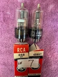 Pair Rca 6S8GT Zenith Crosley Ge Sparton Philco Emerson Atwater Kent Radio Tubes. Fixed Price $9.99.