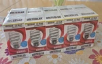 10 Cfl Light Bulbs E26 Base Spiral 13WATT (60WATT Equivalent) Soft White United. Fixed Price $38.00.
