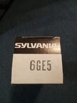 6GE5 Sylvania Nos Vacuum Tube. Fixed Price $8.05.