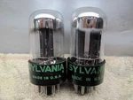6SN7 Gtb Sylvania Nos Platinum Matched Pair. Fixed Price $149.44.