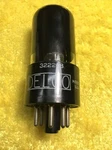 Tung Sol (delco Label) 6V6GT Black Glass Vintage Vacuum Tube Amplifier A148. Fixed Price $22.00.