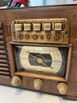 Vintage Zenith 6S527/ Ch 6A02 Tabletop Works Perfect Tubes Light Line No. Fixed Price $200.00.