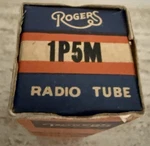 Rogers 1P5M Spray Shield Type Tube 1940 Sealed Valve Brand New Premium Radio. Fixed Price $165.00.