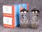 (2) Telefunken ECC83 Smooth Plate Tubes 12AX7 Matched Date Codes Test Strong!. Fixed Price $229.99.
