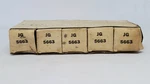 Nos Five Tubes Ge JG-5663. Fixed Price $14.45.