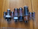 Lot: 8 Various Vacuum Tubes 5Y3 6V6 5R4 12AX7 12AY7 Power Preamp. Fixed Price $69.99.