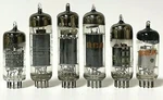 Tested Mixed Brand & Size Vintage Electron Vacuum Tube Lot Of 6. Fixed Price $29.99.