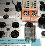 2 New Ge Tubes = 50C5 + 35W4 Nos Nib Usa And Tested Strong. Fixed Price $38.99.