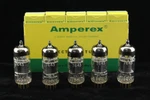 Amperex 7643 Pq Nos Matched 5 Mullard Blackburn Gb Gold Pins Vacuum Tubes. Fixed Price $349.95.
