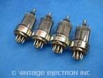 (4) 8552 Vacuum Tubes - Rca Usa 1960'S & 1970'S (black Plates, Tested). Fixed Price $49.80.