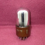 Sylvania 6SL7WGT Mil Spec, Huge Getter Flash, TV-7 Test = 134% & 150%. Fixed Price $87.50.