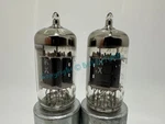 Siemens Germany ECC83 Short Gray Plate Tubes Platinum Matched On AT1000 12AX7. Fixed Price $172.12.