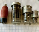 LV13 Telefunken, Siemens LD15, LD2 And Valvo EBC3 Wehrmacht Display Tubes.. Fixed Price $42.00.
