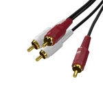Audio 2 Rca Male To Cable Gold Plated Wire Cord Stereo 4.4FT. Fixed Price $6.29.